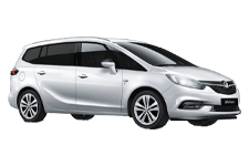 Van Hire Okehampton - Vauxhall Zafira 7-Seater - Minibus hire Okehampton